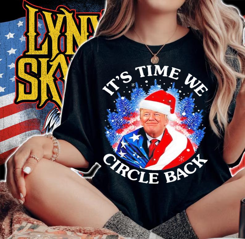 Trump Santa It's Time We Circle Back Shirt woman shirt