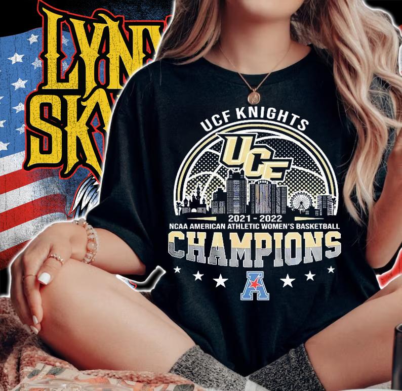 UCF Knights 2022 NCAA American Athletic Women's Basketball Champions T-Shirt