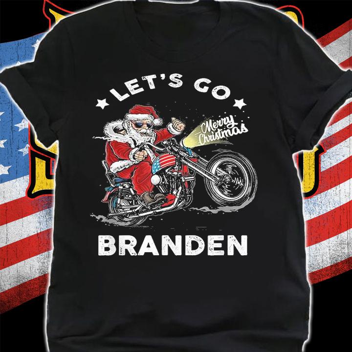 Let's Go Branson Brandon Funny Christmas Sarcastic Chant T-Shirt