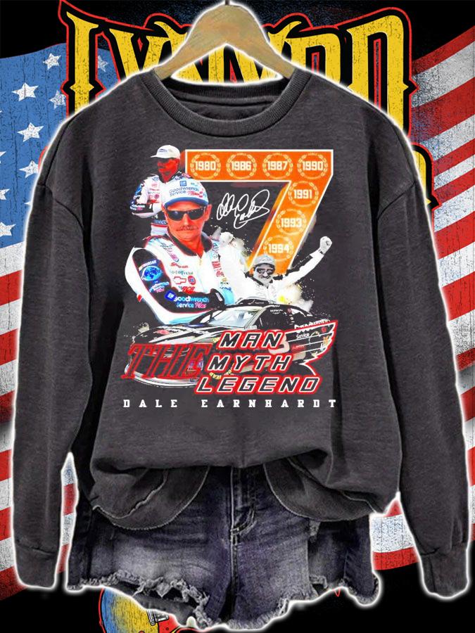 The Man Myth Legend Dale Earnhardt signature t-shirt