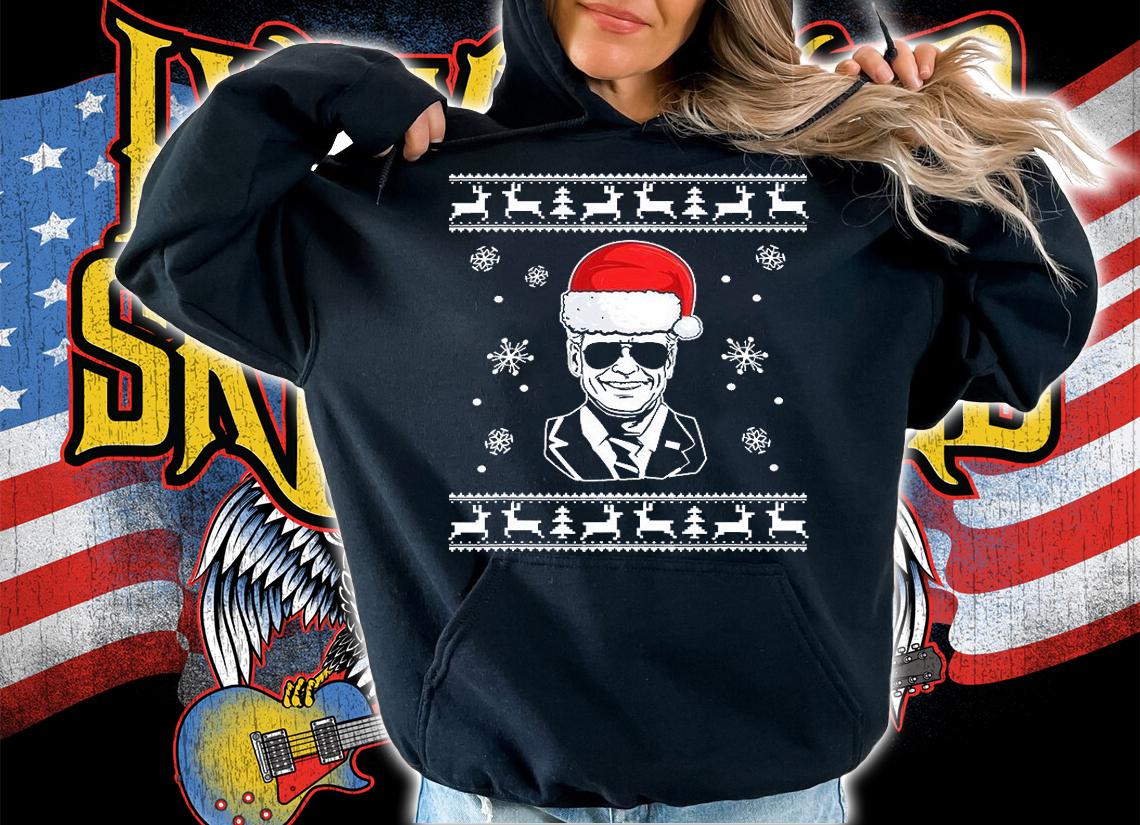 Joe Biden Christmas Joe Biden 2021 Ugly Men Women T-Shirt hoodie