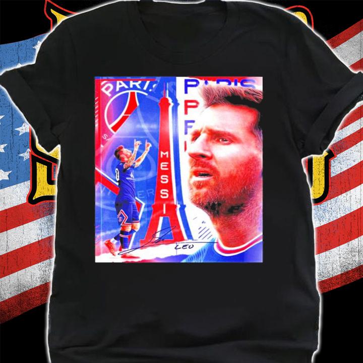 Paris Saint Main Lionel Messi signature shirt shirt