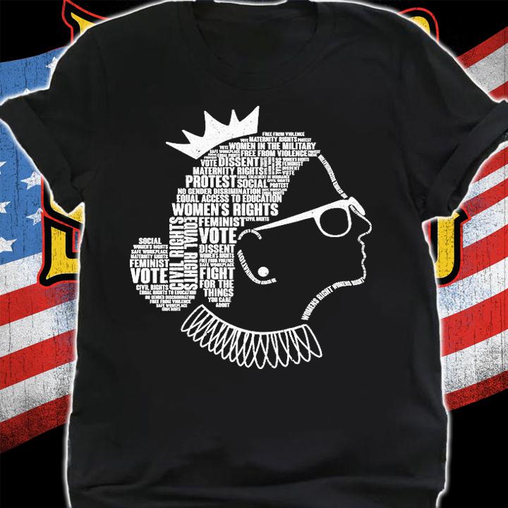 Ruth Bader Ginsburg Notorious RBG Quotes T-Shirt shirt