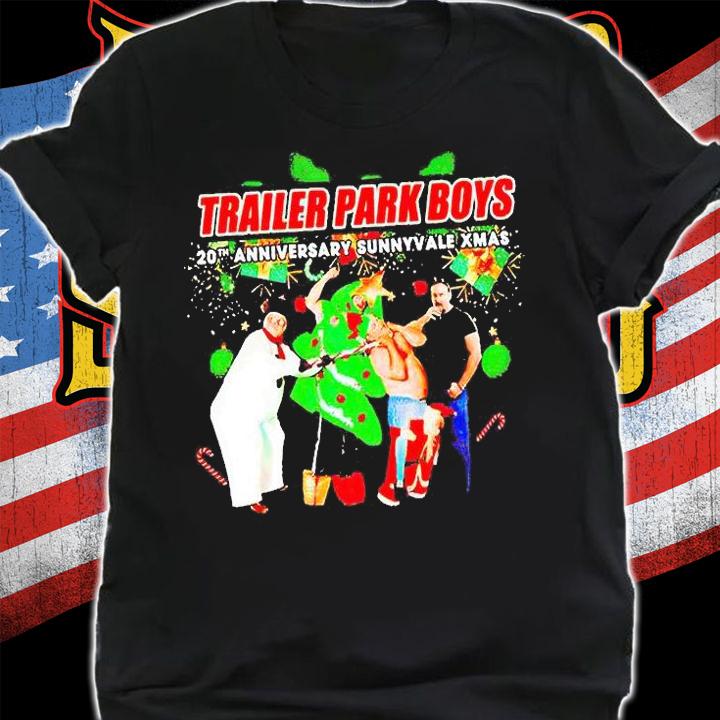Trailer Park Boys 20th Anniversary sunnyvale Xmas T-shirt t-shirt shirt