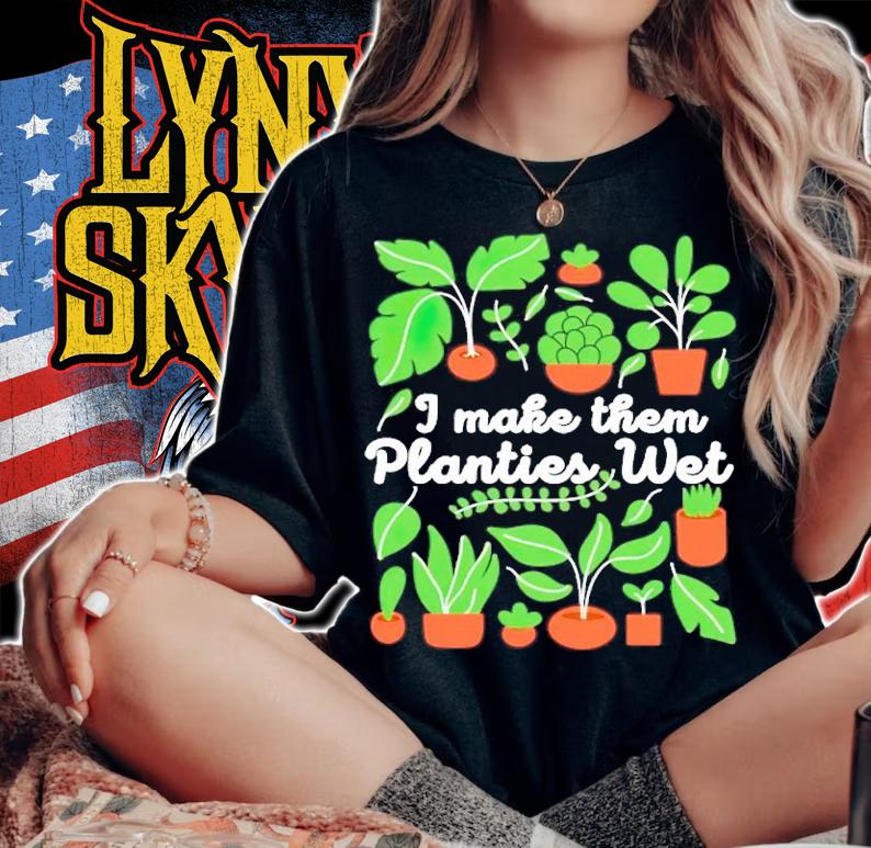 I Make Them Planties Wet tree shirt
