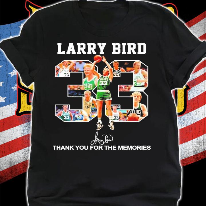 Larry Bird Milwaukee Buck signature shirt shirt