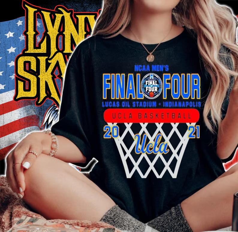 NCAA men's Final Four Lucas Oil Stadium Indianapolis UCLA basketball shirt
