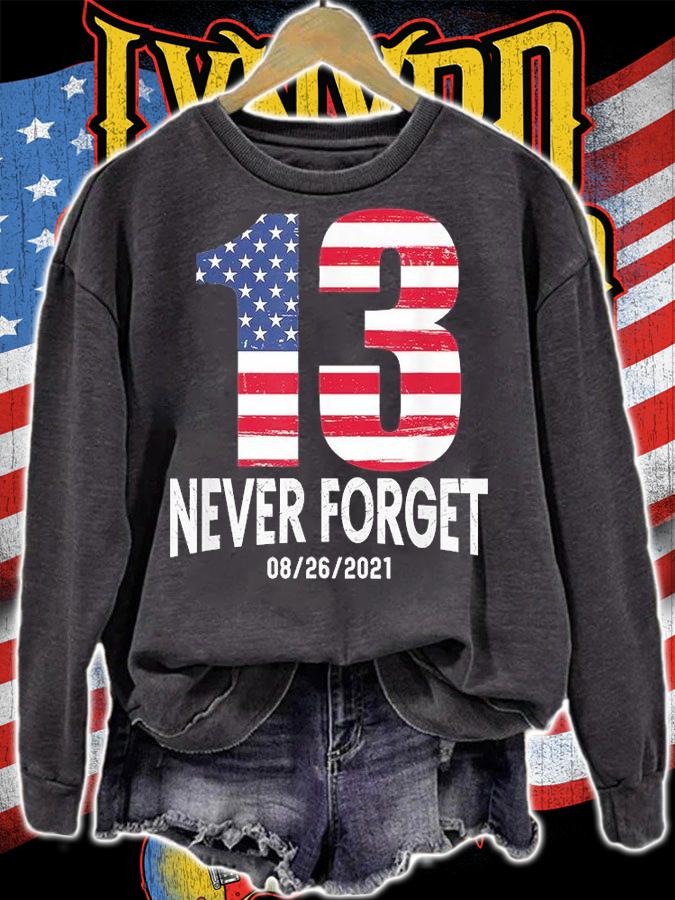 Never Forget 13 Service Members Kabul Afghanistan Airport shirt sweatshirt