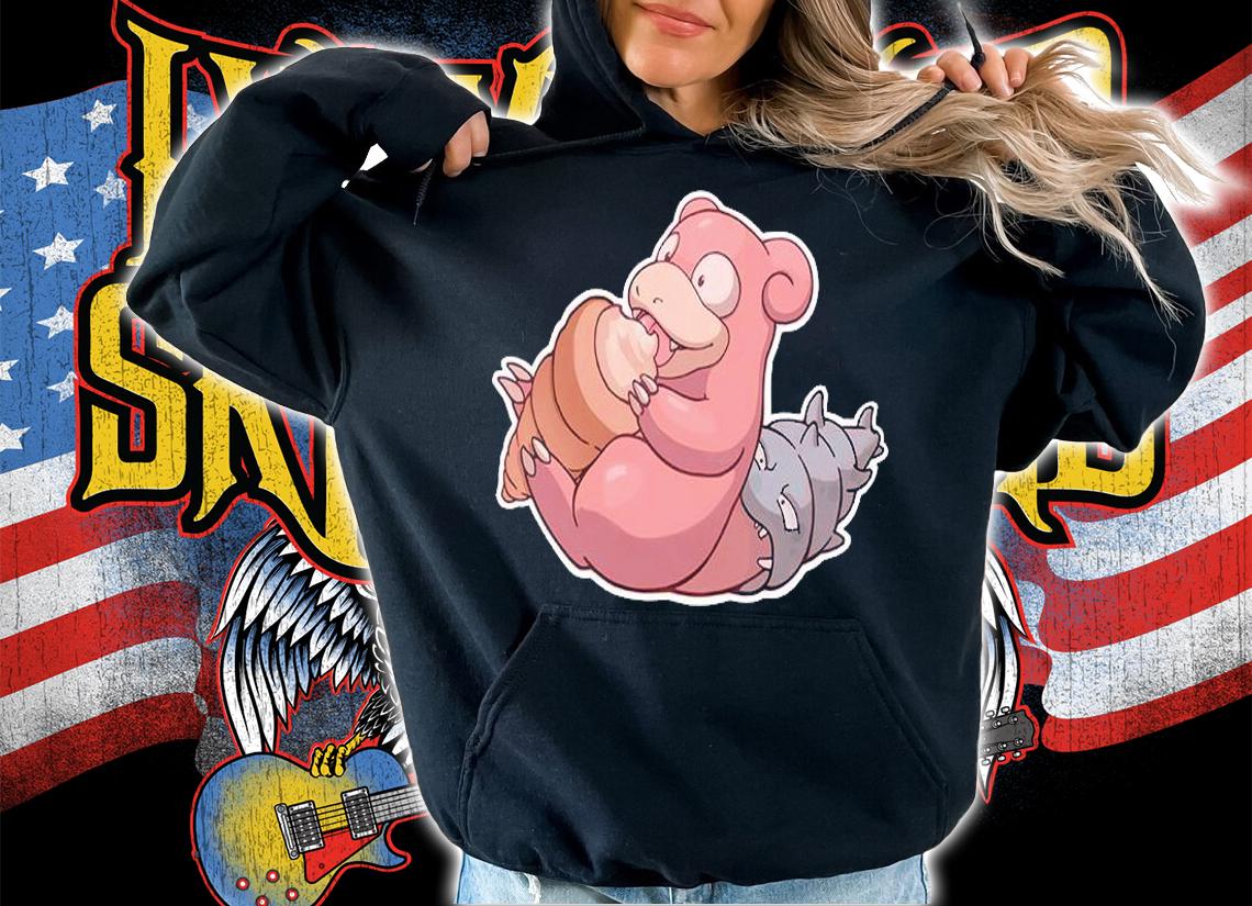 Pokemon Pastry Slowbro T-Shirt hoodie