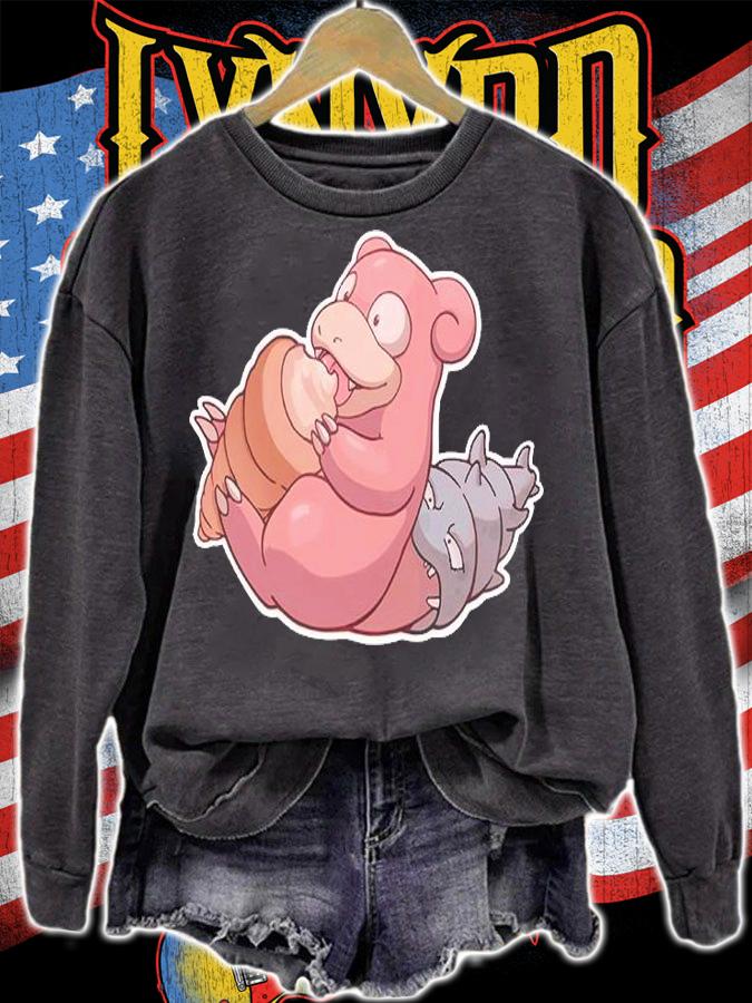 Pokemon Pastry Slowbro T-Shirt sweatshirt