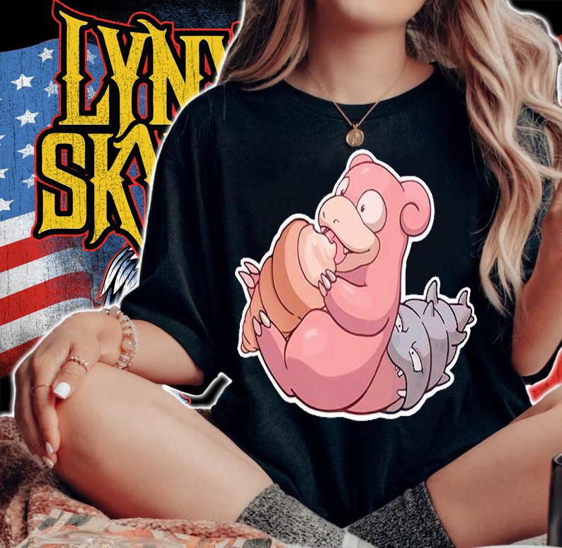 Pokemon Pastry Slowbro T-Shirt woman shirt