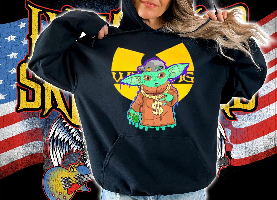 Wu-Tang Baby Yoda shirt hoodie