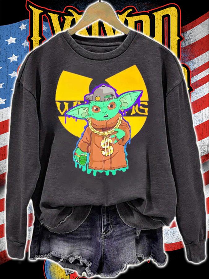 Wu-Tang Baby Yoda shirt sweatshirt
