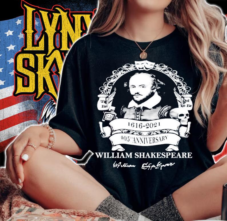 405th anniversary William Shakespeare signature shirt