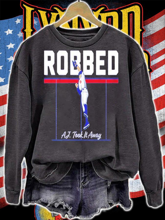A.J. Pollock Robbed shirt