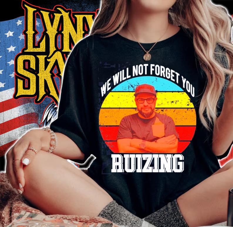 Carl Ruiz we will not forget you ruizing vintage shirt