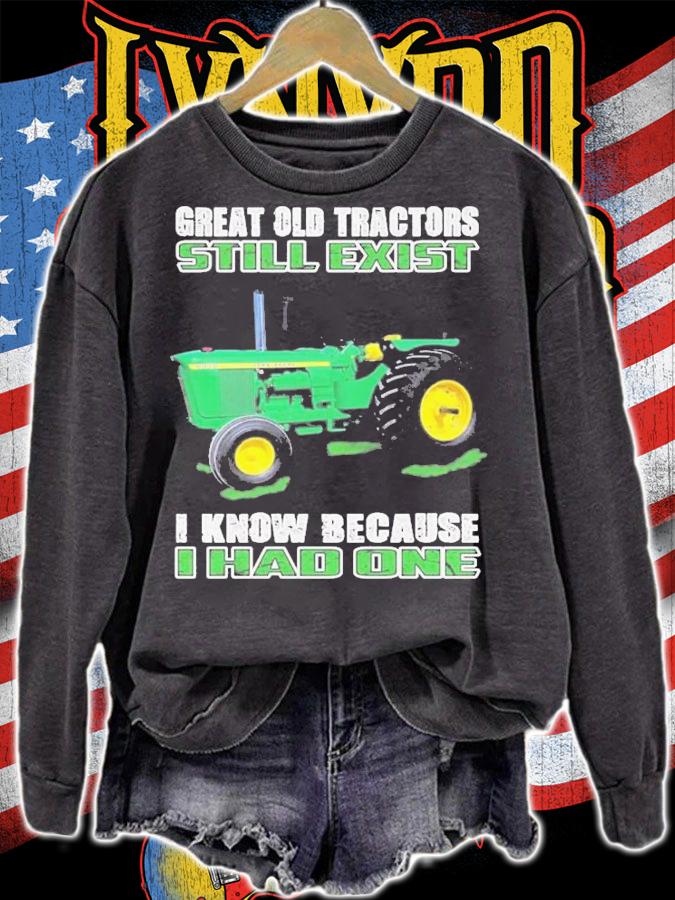 Great old tractors still exist I know because I had one shirt