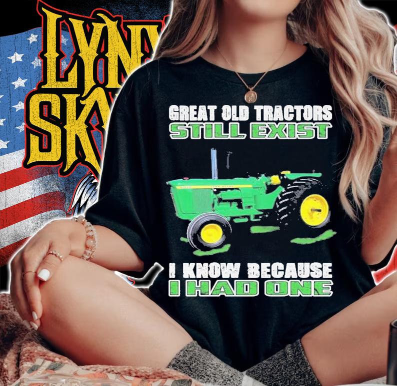 Great old tractors still exist I know because I had one shirt