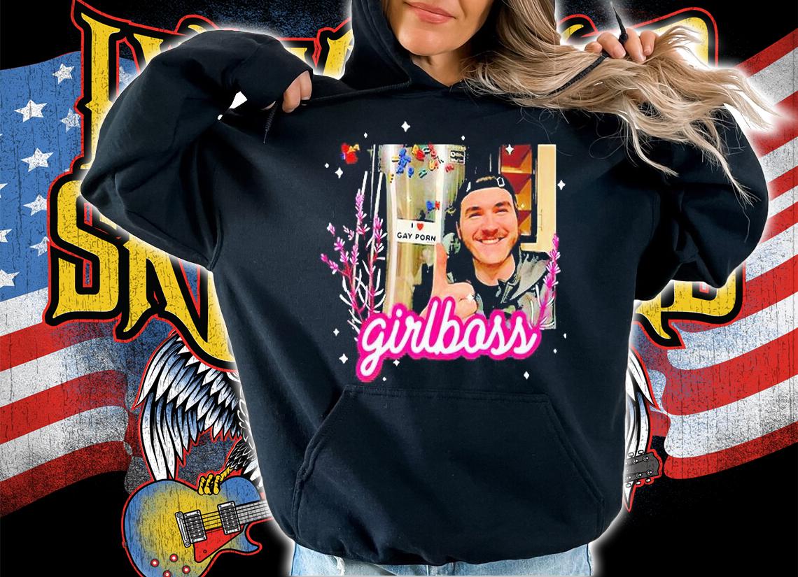 Jschlatt I love Gay porn Girlboss T-shirt hoodie
