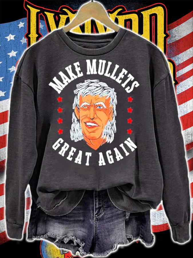 Make Mullets Great Again Joe Biden shirt