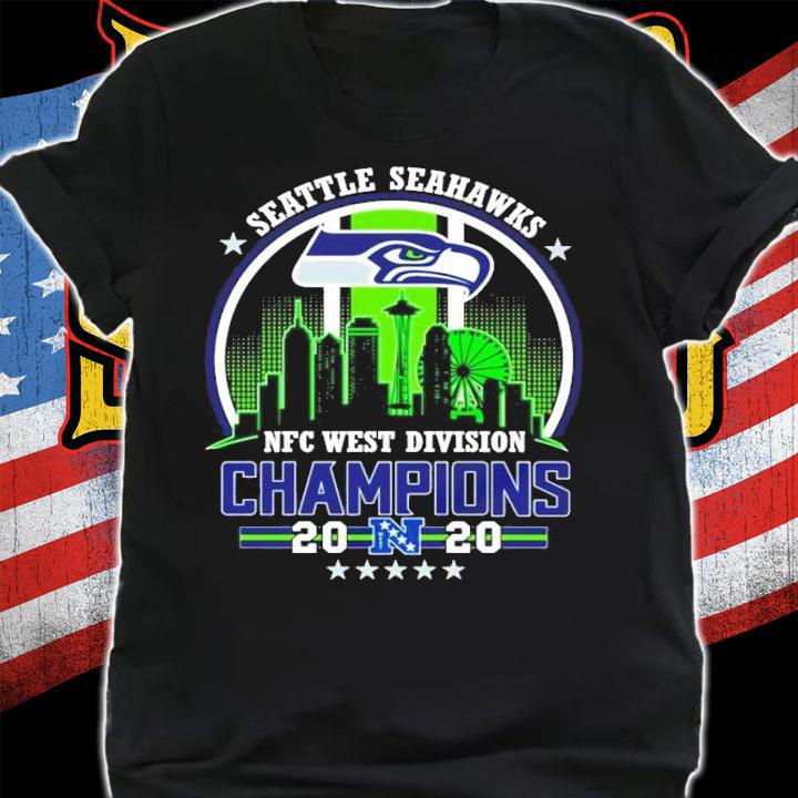 Official Seattle Seahawks NFC west division Champions 2020 shirt, sweater shirt