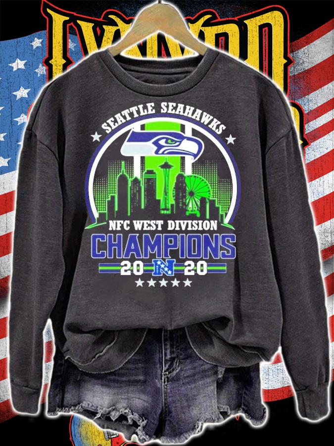 Official Seattle Seahawks NFC west division Champions 2020 shirt, sweater sweatshirt