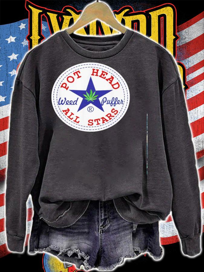 Pot Head All Stars Weed Puffer Shirt.Jpg