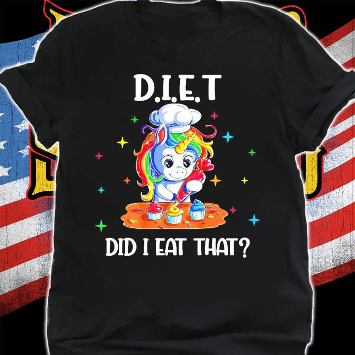 Unicorn diet did I eat that shirt