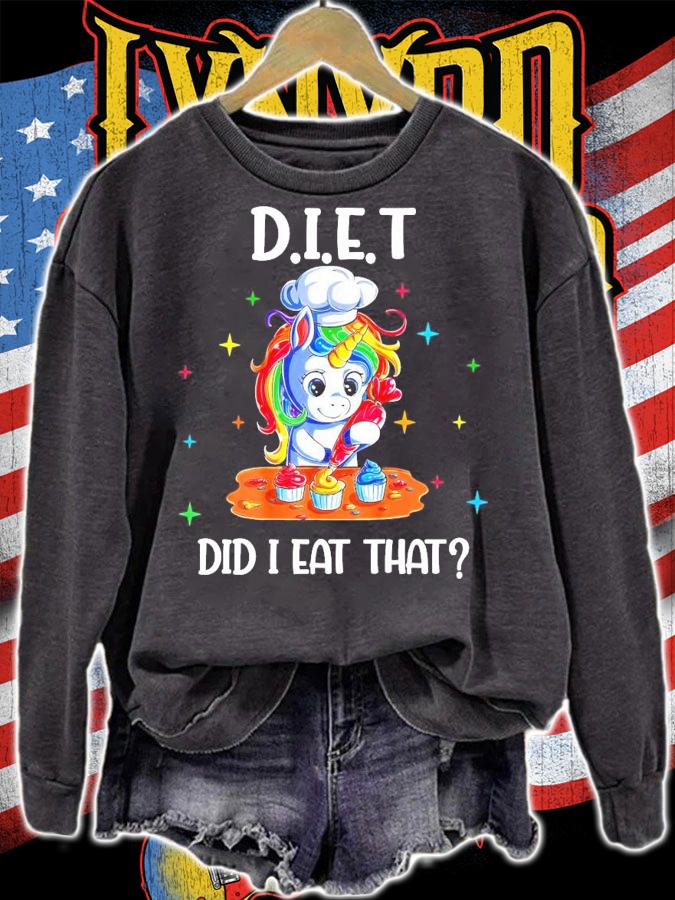 Unicorn diet did I eat that shirt