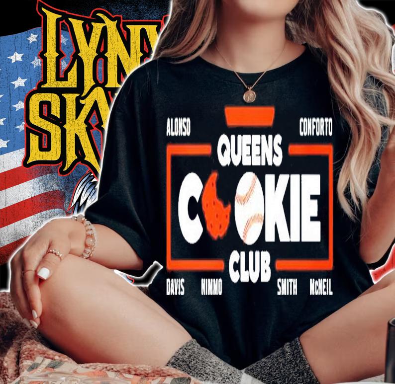 Alonso conforto queens cookie club Davis Nimmo Smith McNeil shirt woman shirt