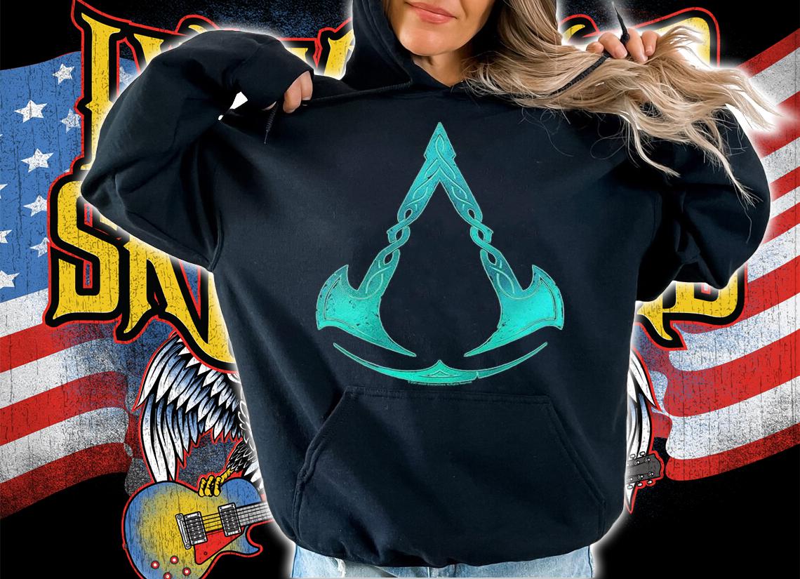 Assassin's Creed Valhalla Symbol T-shirt hoodie