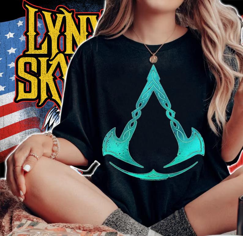 Assassin's Creed Valhalla Symbol T-shirt woman shirt