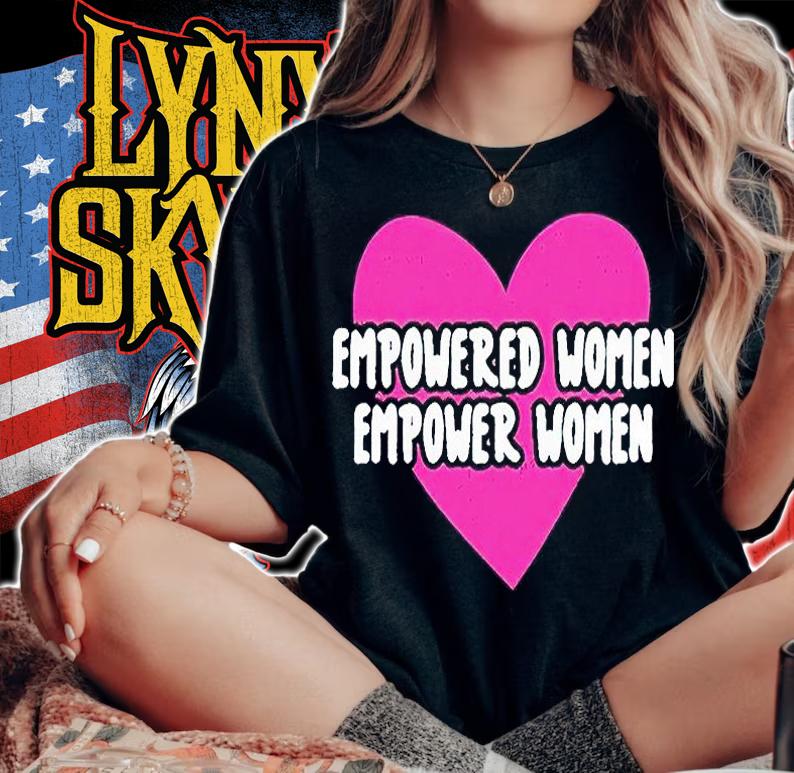 Heart empowered women empower women T-shirt woman shirt