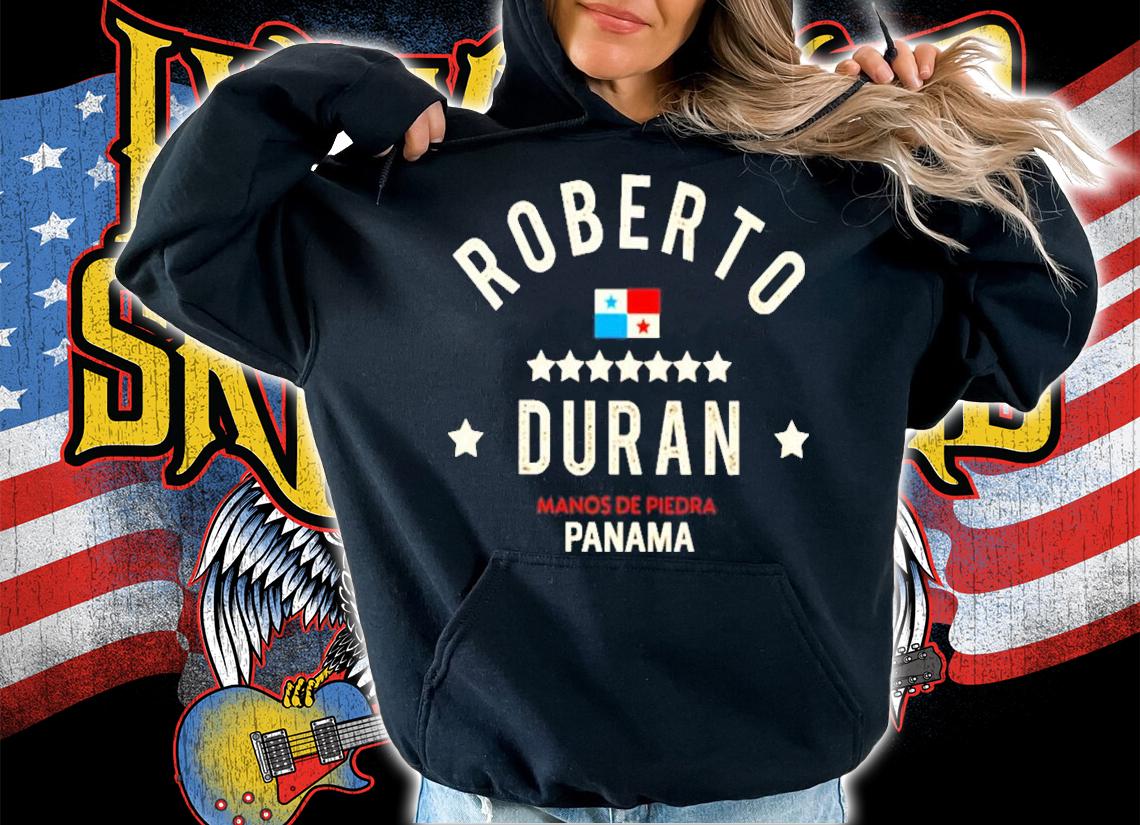 Roberto Duran manos piedra panama shirt