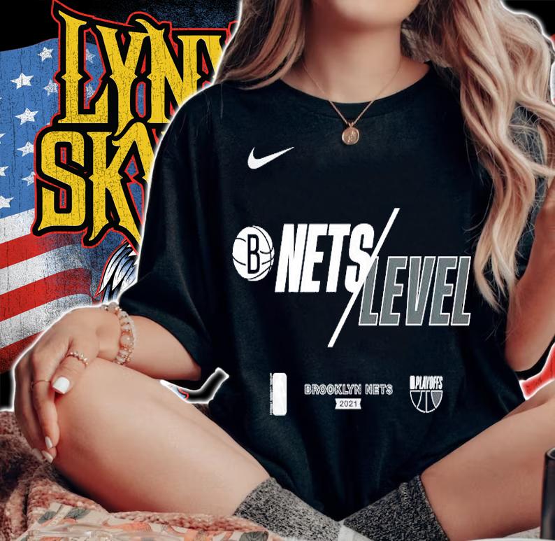 Brooklyn Nets Nike 2021 NBA Playoffs Mantra Nets Level shirt