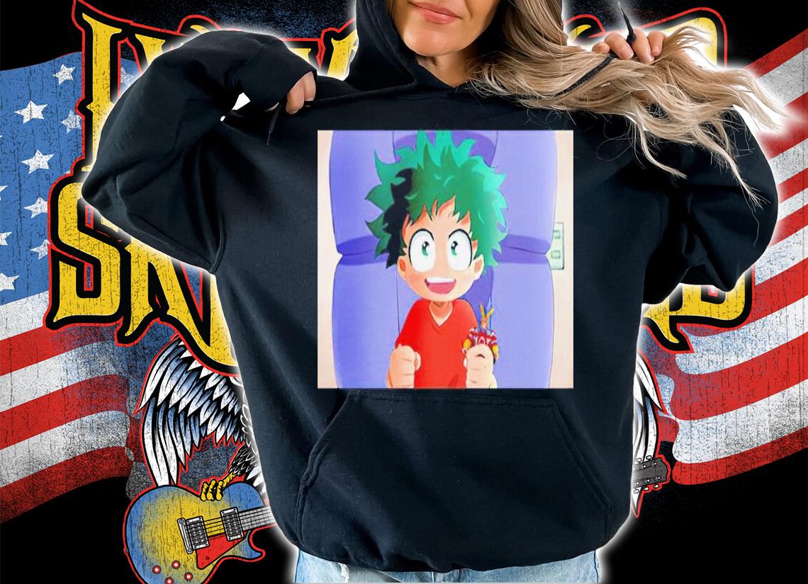My Hero Academia baby Deku shirt hoodie