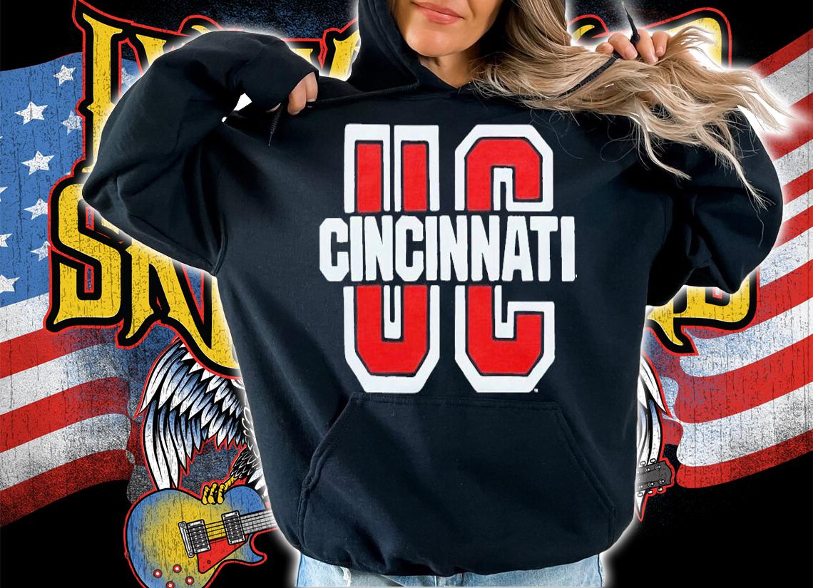 University of Conconnati Block UC Cincinnati shirt hoodie