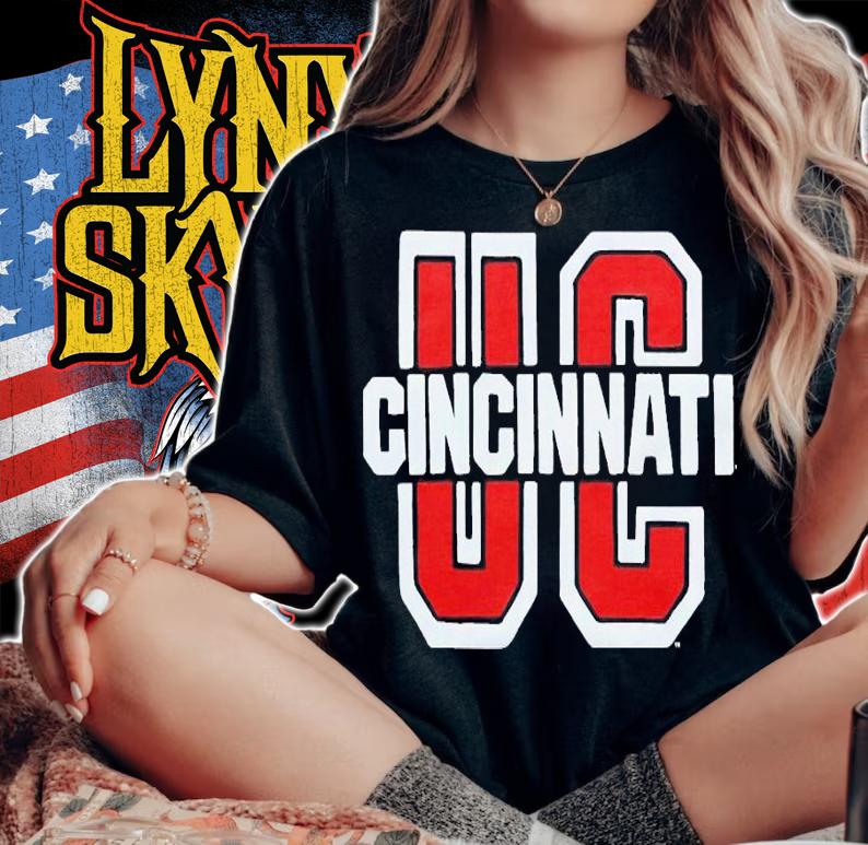 University of Conconnati Block UC Cincinnati shirt woman shirt