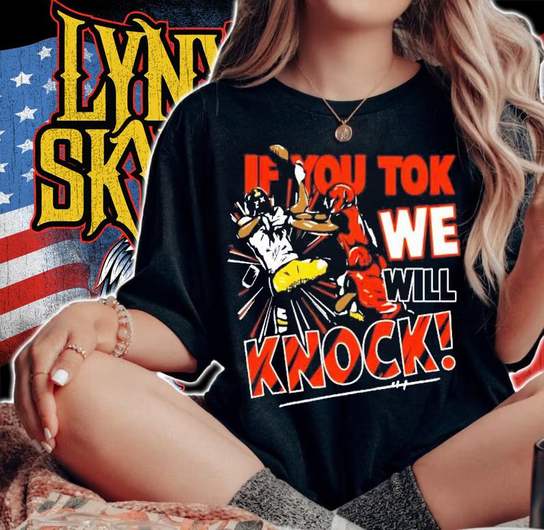 Cincy If you tok we will knock shirt woman shirt