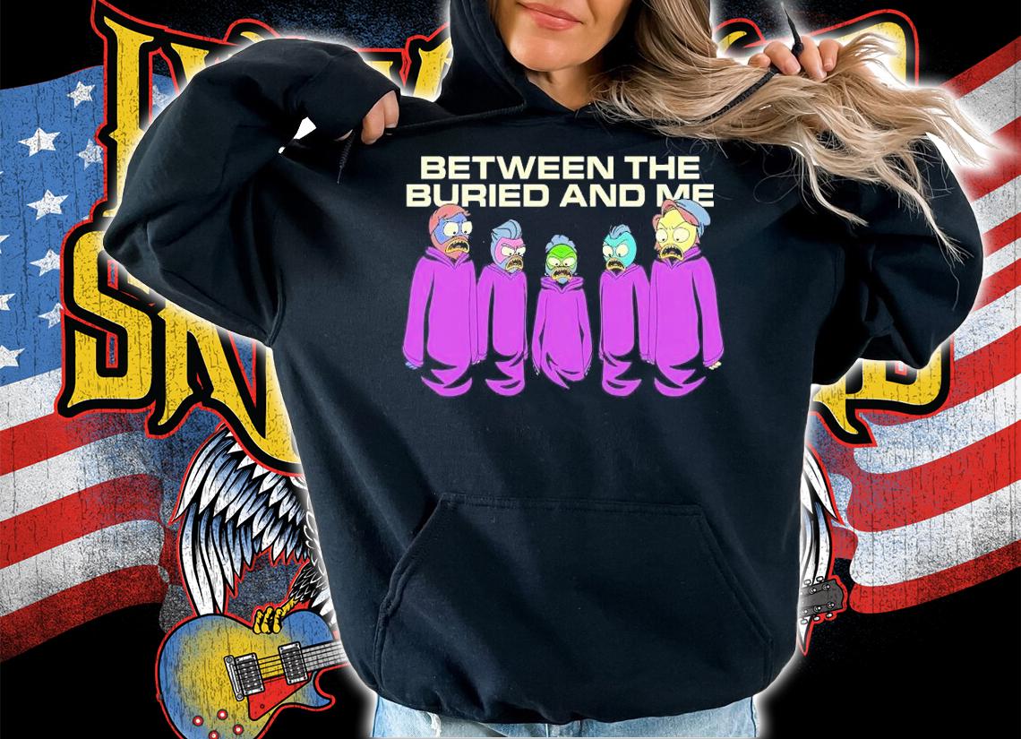 Cloaked Figures between the buried and me shirt hoodie