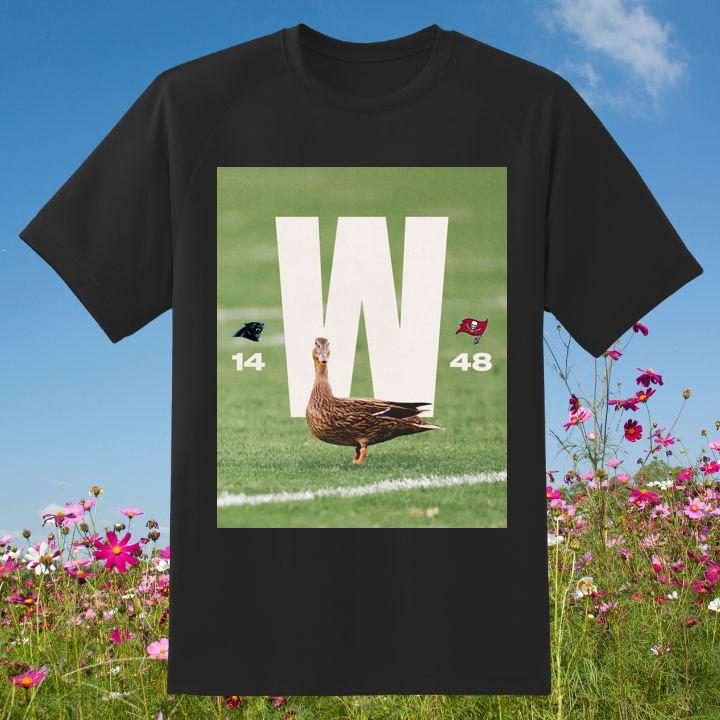 Duck Carolina Panthers Vs. Tampa Bay Buccaneers 14-48 Shirt - Limited Edition