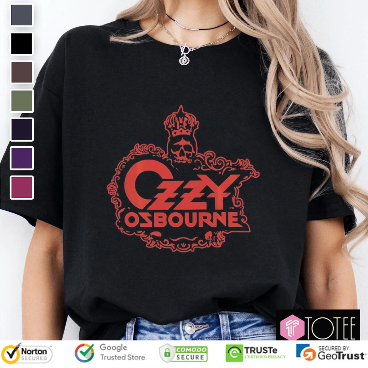 Bravado Ozzy Osbourne Skull Logo Heavy Metal T-Shirt