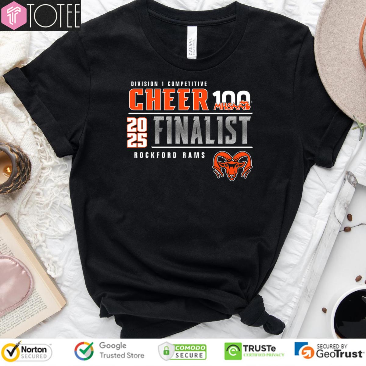 Rockford Rams Cheer: 2025 D1 Finals Shirt - Limited Edition!