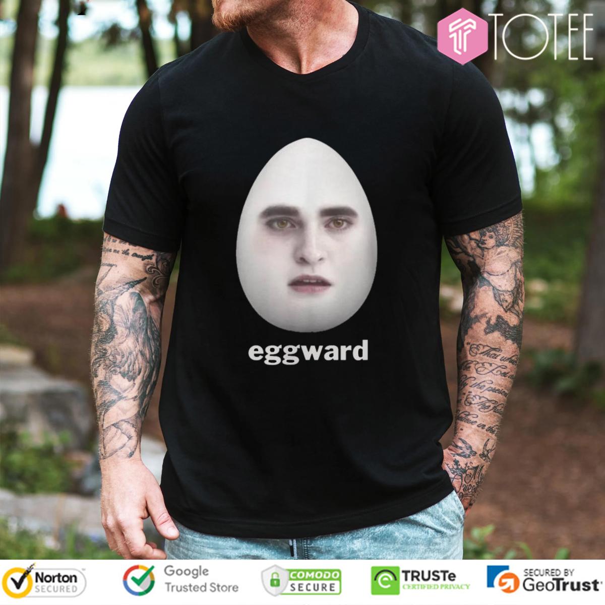 Eggward Parody Edward Cullen Face Egg Twilight T-Shirt