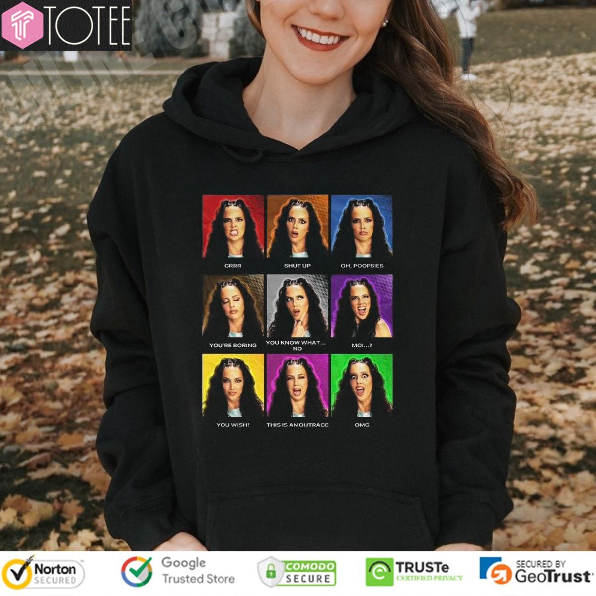 Emotions Chelsea Green Feeling Grrr Shut Up Poopsies Youre Boring Moi Omg Hoodie