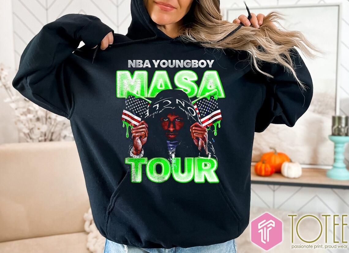 Nba Youngboy Masa Tour 2025 Hoodie