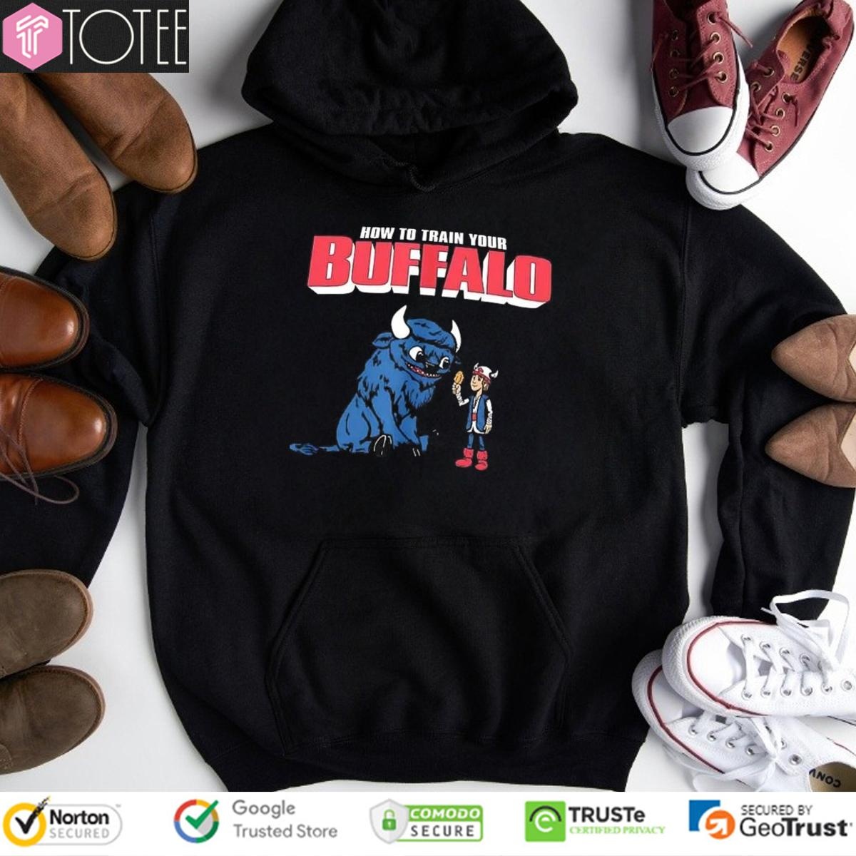 How To Train Your Buffalo Parody Buffalo Bills How To Train Your Dragon Hoodie