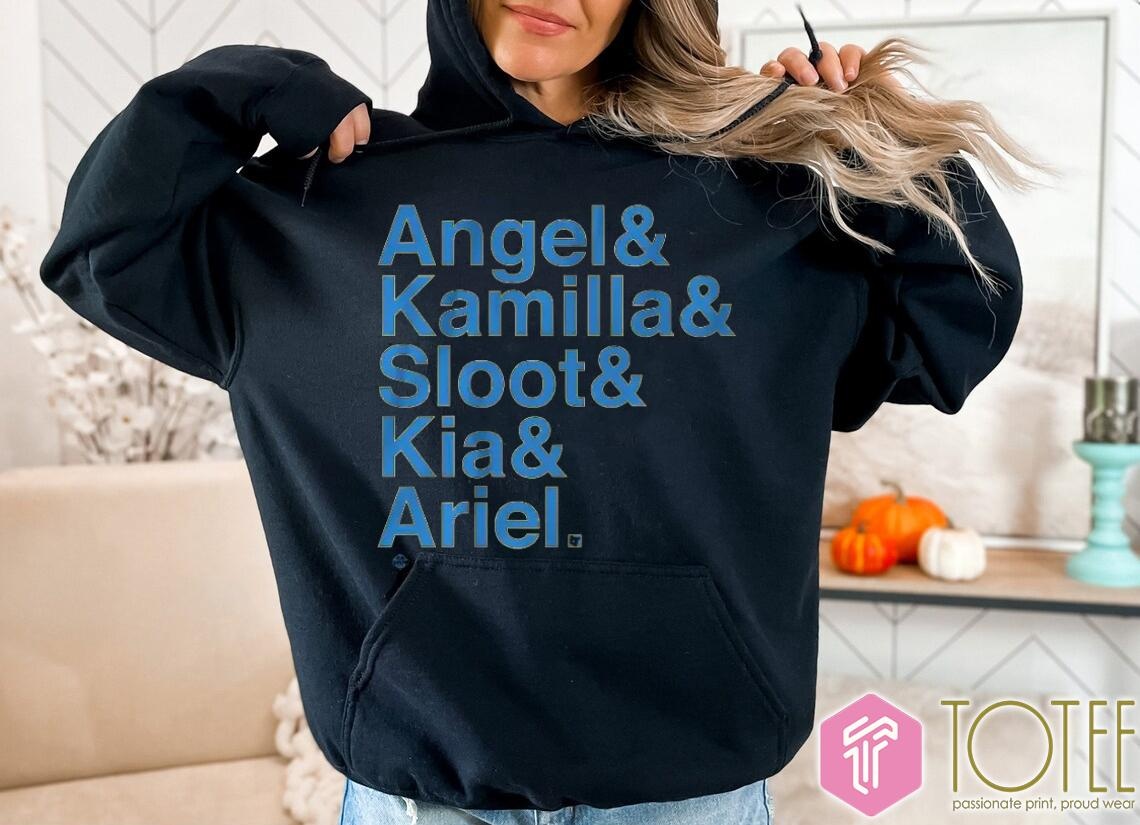Chicago Sky Players Angel Kamilla Sloot Kia Ariel Hoodie