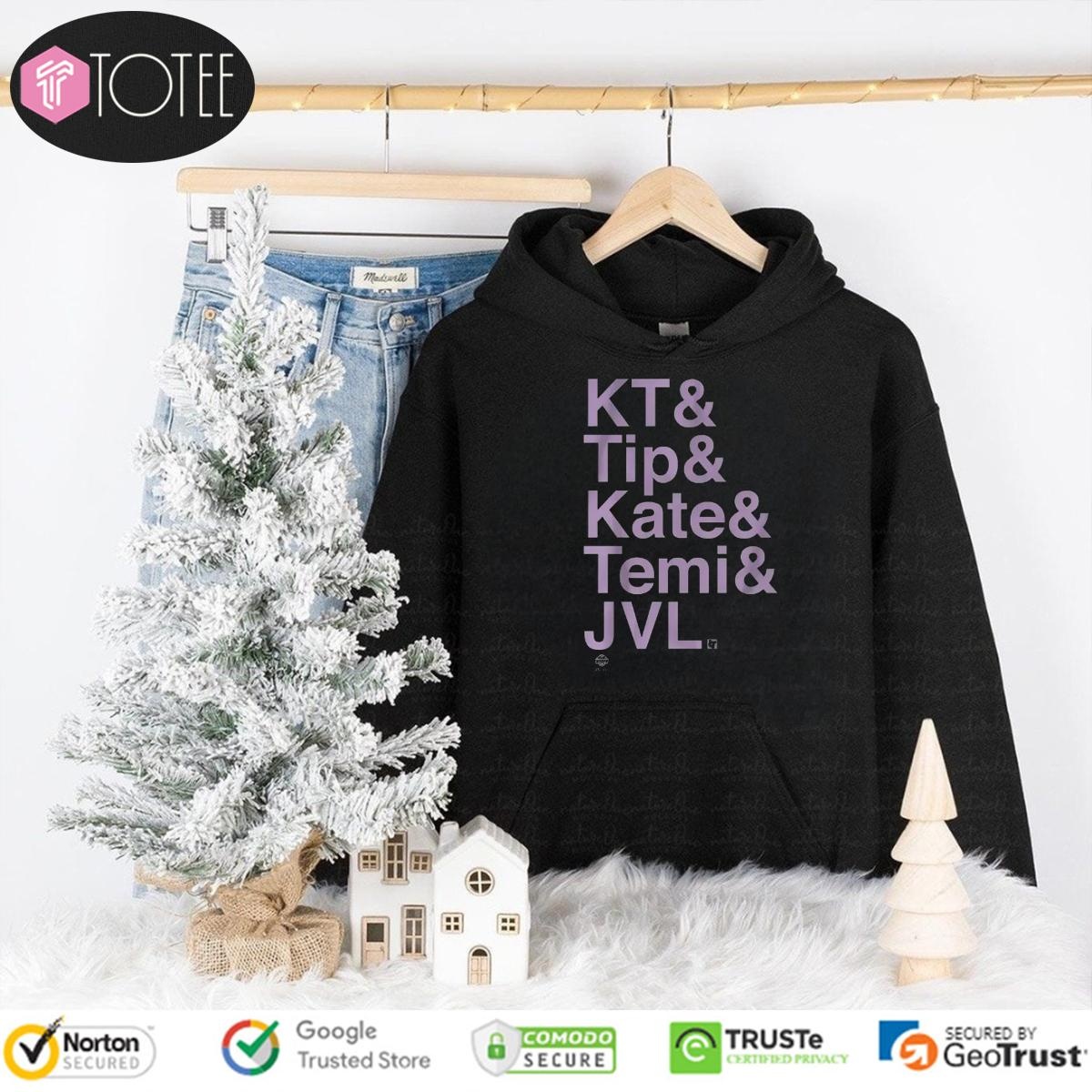 Golden State Valkyries Players Names Kt Tip Kate Temi Jvl Hoodie