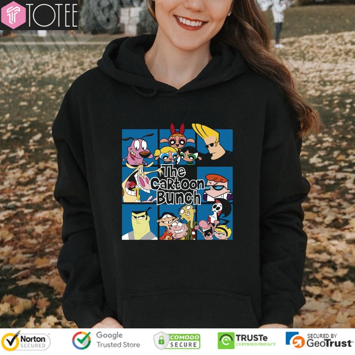 The Cartoon Bunch Tv Shows Characters Hoodie